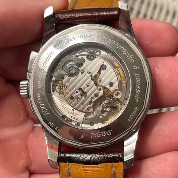 Breitling Transocean 1915 Limited Edition Mens Watch AB1411 Box Papers - Picture 4 of 7